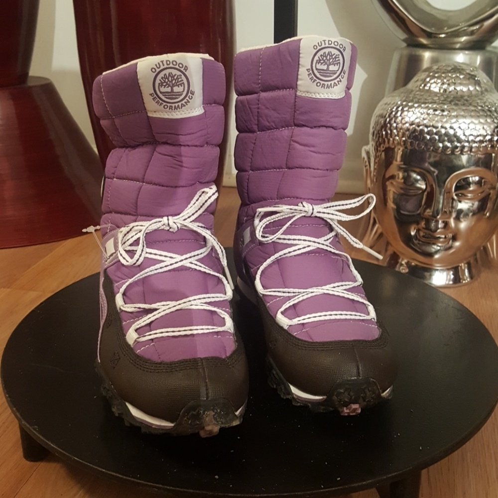 Timberland Outdoor Performance tennis boots purple